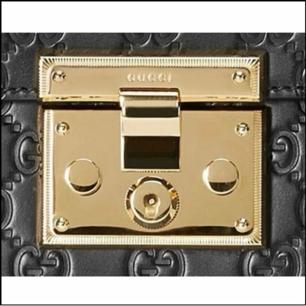 Gucci Guccissima Padlock Top Handle Bag ~ NWT - Picture 8 of 13